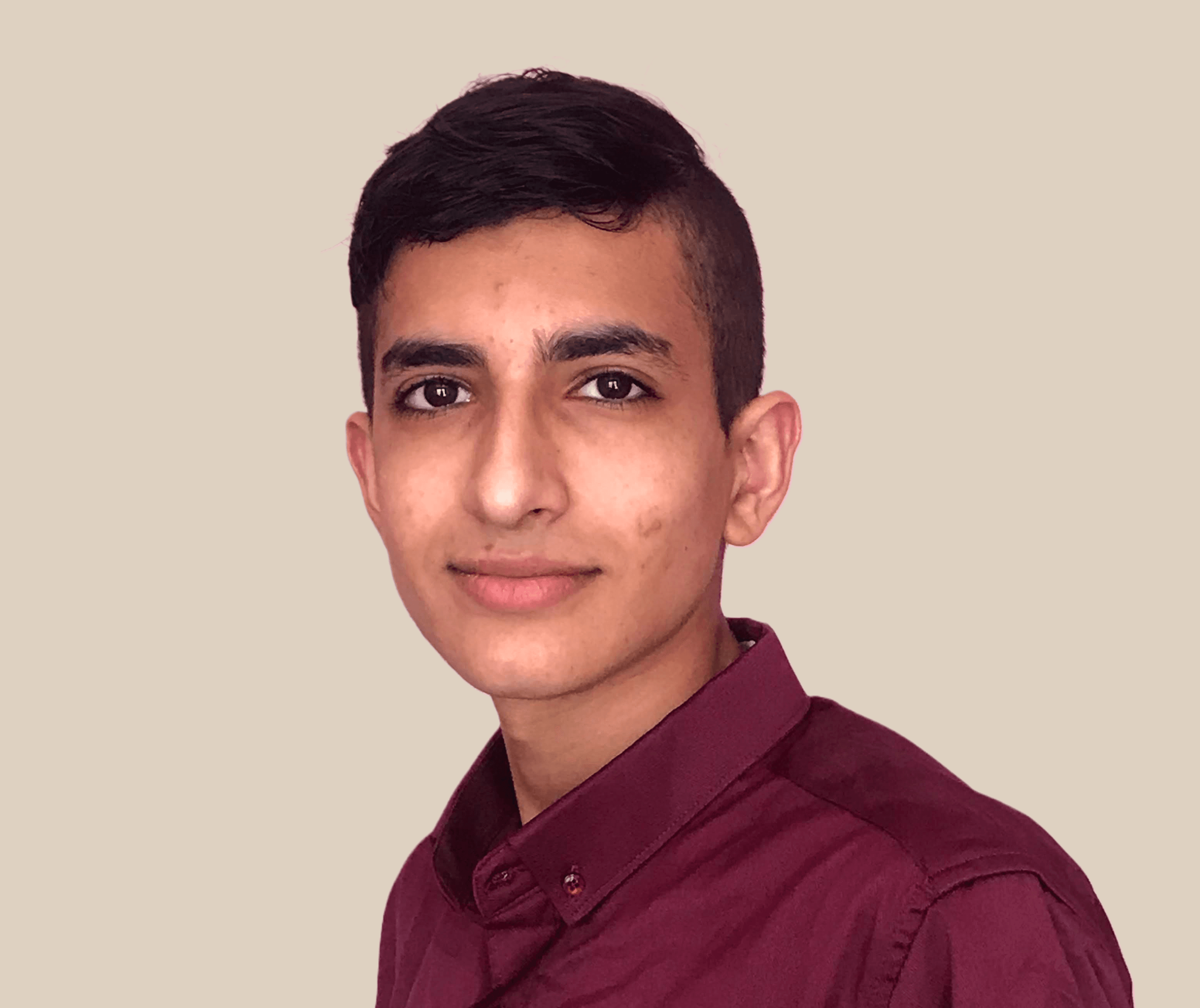 A portrait of saurav adhikari
